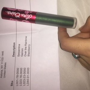 Lime crime velvetine serpentina Metallic lipstick